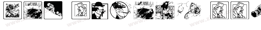 VIP Urkida BBlack字体转换